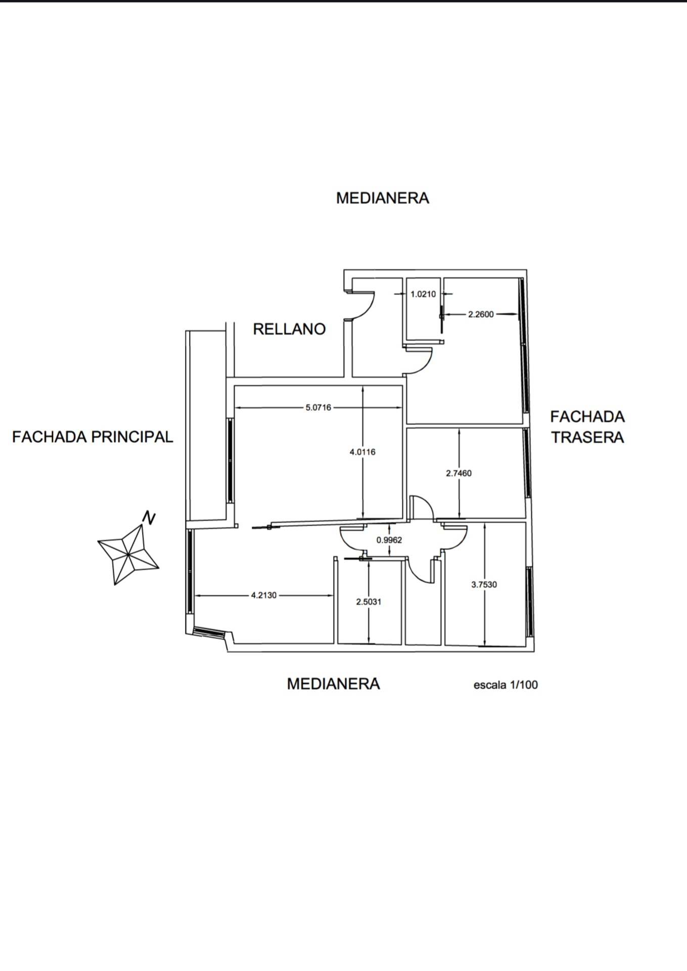 Apartamento en venta en el centro de Alicante, 3 dormitorios.